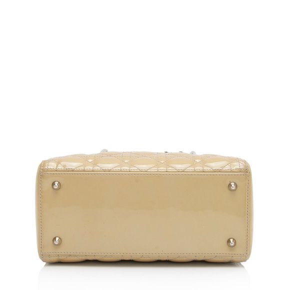 Dior Patent Leather Lady Dior Medium Tote - Picture 4 of 15